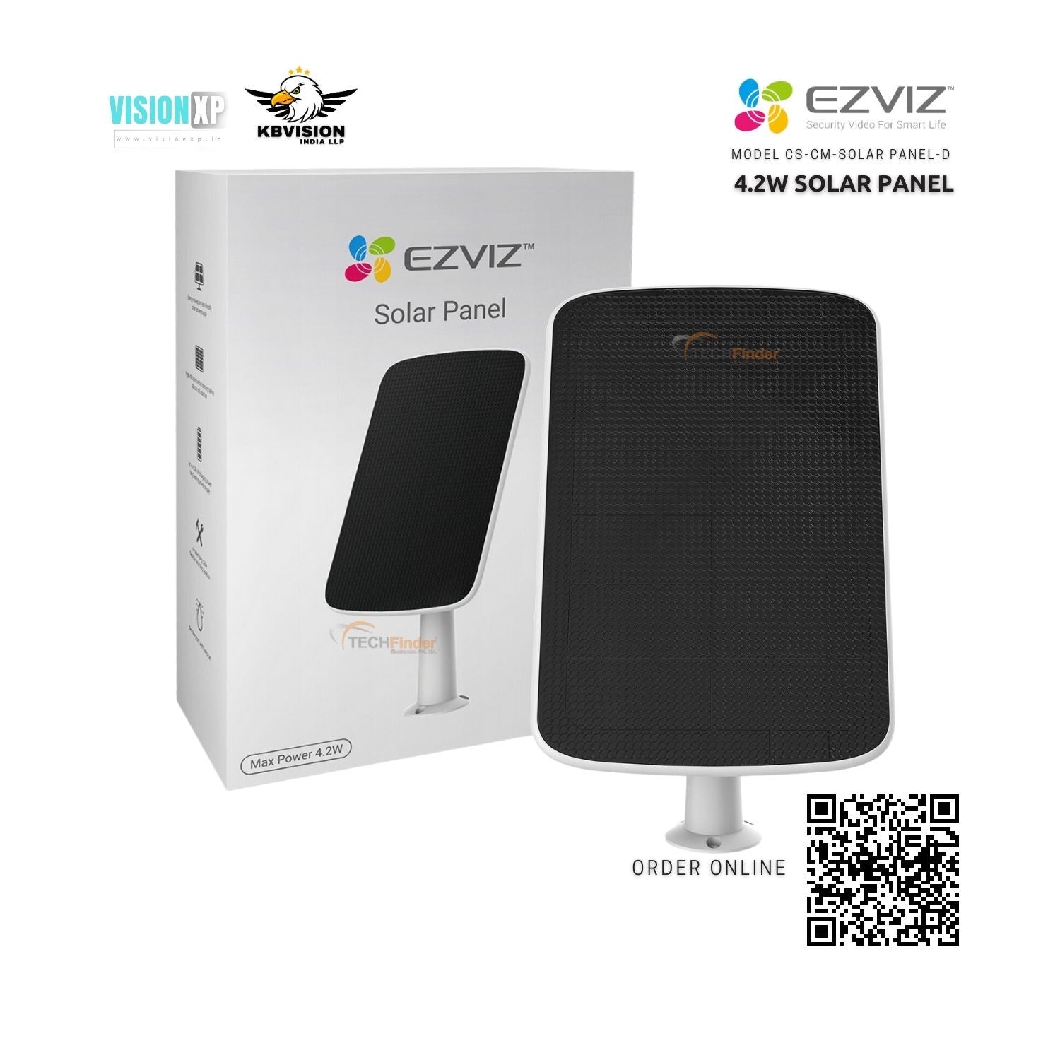 EZVIZ 4.2W CS-CMT-SOLAR PANEL-D EZVIZ 4.2W CS-CMT-SOLAR PANEL-D